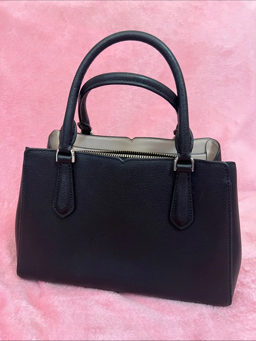 Kate Spade Black Leather Satchel